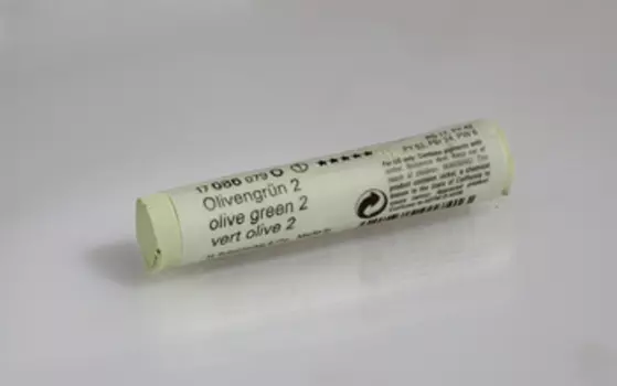 Пастель сухая мягкая Schmincke №086 зеленый оливковый, оттенок O