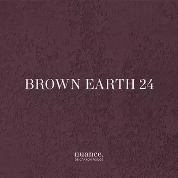 Пастель сухая ручного изготовления nuance., BROWN EARTH 24 (PR63:1, PB27, PY42, PBL7)