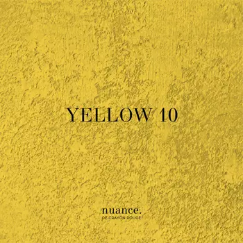 Пастель сухая ручного изготовления nuance., YELLOW 10 (PY6, PY120, PW6)