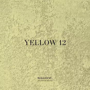 Пастель сухая ручного изготовления nuance., YELLOW 12 (PY65, PW6)