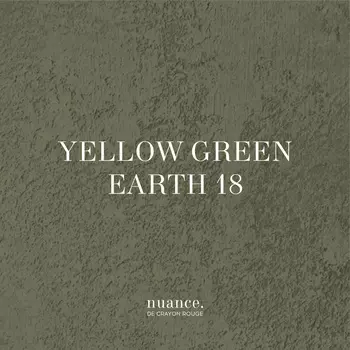 Пастель сухая ручного изготовления nuance., YELLOW GREEN EARTH 18 (PG7, PB27, PY42, PBL7)