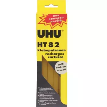Патроны клеевые для выс.t пистолета UHU "Hot Melt HT210" d-11 мм 200 г НТ82 желтый
