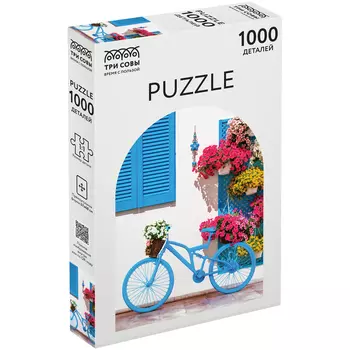 Пазл 1000 эл. ТРИ СОВЫ "Голубое окошко"