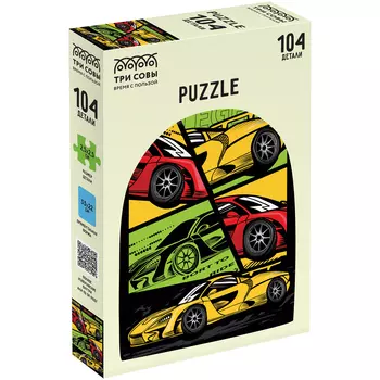 Пазл ТРИ СОВЫ "Скорость и экстрим" 104 эл.