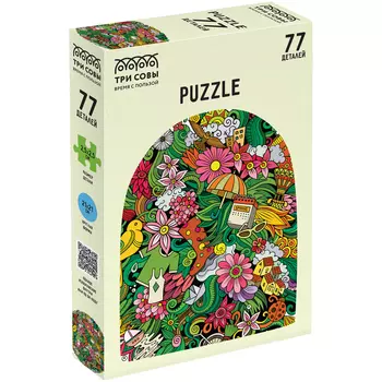 Пазл ТРИ СОВЫ "Занимательный коллаж" 77 эл.