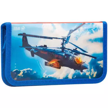 Пенал 1 отделение ArtSpace "Airforce" 190*115 мм, ламинация