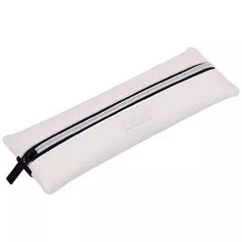 Пенал 1 отделение Berlingo "Original white" 200*70 мм, экокожа