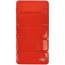 Пенал для акварели металлический Гамма, 35 кювет, красный