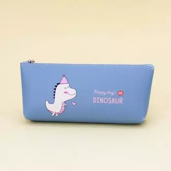 Пенал "Happy dinosaur", blue