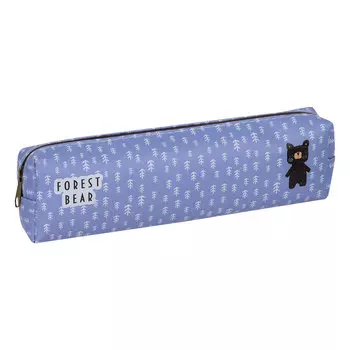 Пенал мягкий MESHU "Bear" 200*55*40 мм, искусственная кожа