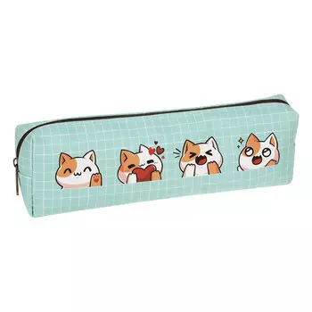 Пенал мягкий MESHU "Funny" 200*55*40 мм, искусственная кожа