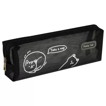 Пенал мягкий MESHU "Funny" 215*40*85 мм, нейлон-сетка