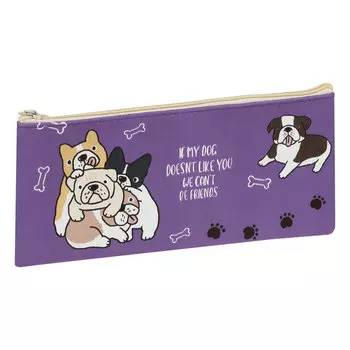 Пенал мягкий MESHU "My Dog" 200*100 мм, искусственная кожа