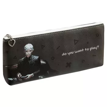 Пенал мягкий MESHU "Player" 200*85*30 мм, искусственная кожа