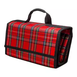 Пенал-органайзер на 72 маркера, ткань "Шотландка"