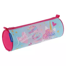 Пенал-тубус Berlingo "Unicorn party" 210*70 мм, полиэстер