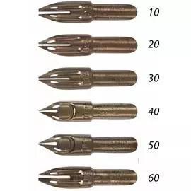 Перо двойное William Mitchell Scroll