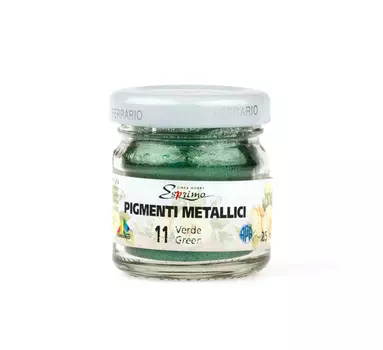 Пигмент Ferrario 25 мл металлик Зеленый