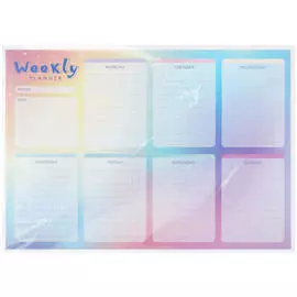 Планер на неделю MESHU "Candy color" 297*210мм (А4), на склейке