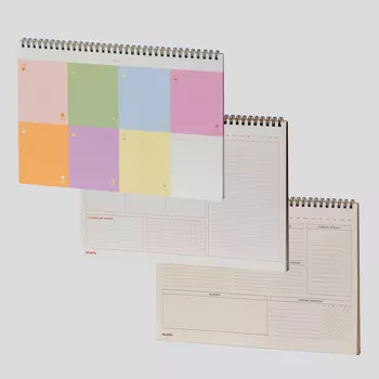 Планировщик на пружине FALAFEL BOOKS А4