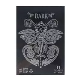 Планшет для эскизов и зарисовок Лилия Холдинг "Dark" А3 30 л 160 г