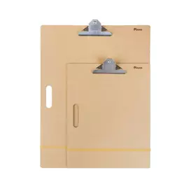 Планшет клипборд А3 с удерживающей резинкой и клипсой
