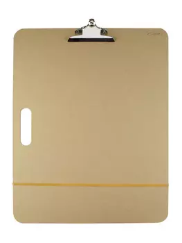 Планшет "Сонет" с зажимом, резинкой и ручкой, МДФ, толщина 5 мм, 48,5х63 см