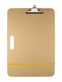 Планшет "Сонет" с зажимом, резинкой и ручкой, МДФ, толщина 5 мм, 40х60 см