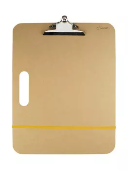 Планшет "Сонет" с зажимом, резинкой и ручкой, МДФ, толщина 5 мм, 36х46 см