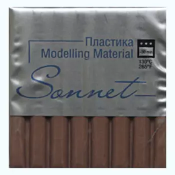 Пластика для запекания "Sonnet" 56 г Какао