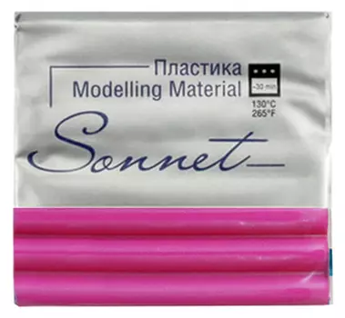 Пластика для запекания "Sonnet" 56 г Малиновый