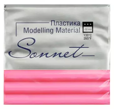 Пластика для запекания "Sonnet" 56 г Пастельно-розовый