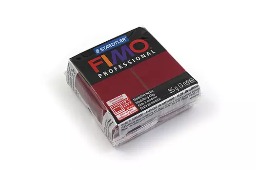 Пластика для запекания Staedtler "Fimo Professional" 85 г бордо