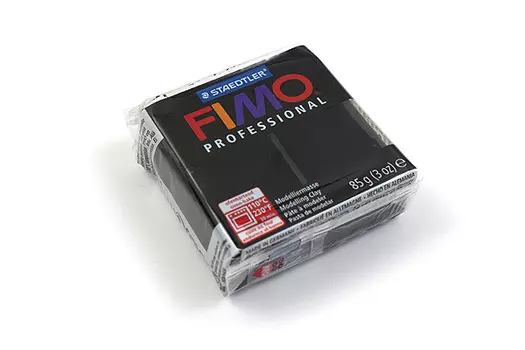 Пластика для запекания Staedtler "Fimo Professional" 85 г черная