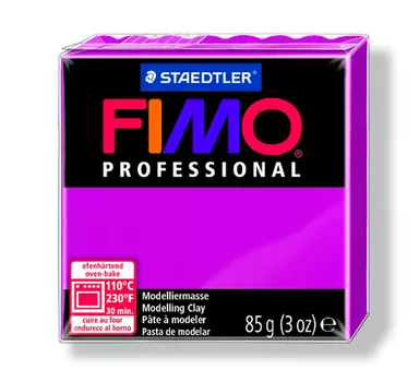 Пластика для запекания Staedtler "Fimo Professional" 85 г чисто-пурпурная