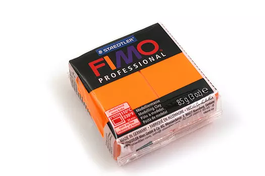 Пластика для запекания Staedtler "Fimo Professional" 85 г оранжевая