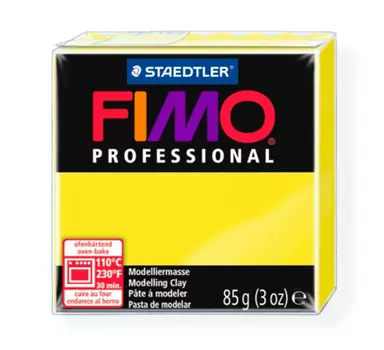 Пластика для запекания Staedtler "Fimo Professional" 85 г желтая