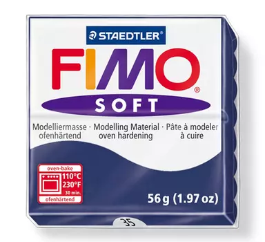 Пластика для запекания Staedtler "Fimo Soft" 56 г морская волна