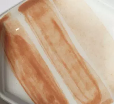 Подглазурная майоликовая краска 200 г, цвет розово-коричневый