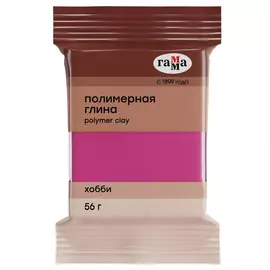 Полимерная глина Гамма "Хобби" 56 г, фуксия