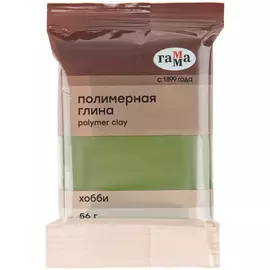 Полимерная глина Гамма "Хобби" 56 г, оливковый