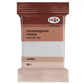 Полимерная глина Гамма "Хобби" 56 г, прозрачный