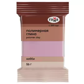 Полимерная глина Гамма "Хобби" 56 г, розовый