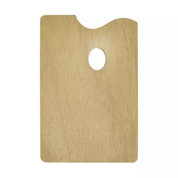 Прямоугольная деревянная палитра 20х30 см