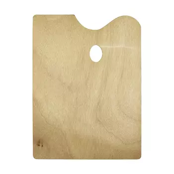 Прямоугольная деревянная палитра 30х40 см