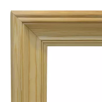 Рама 15х20 см деревянная некрашеная (ширина багета 9,1 см)