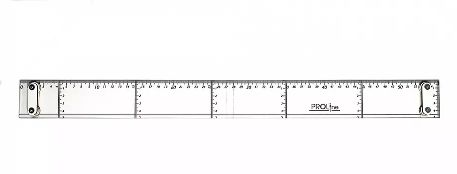 Рейсшина с рисками PROLine 55 см