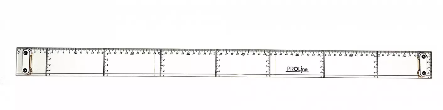 Рейсшина с рисками PROLine 75 см