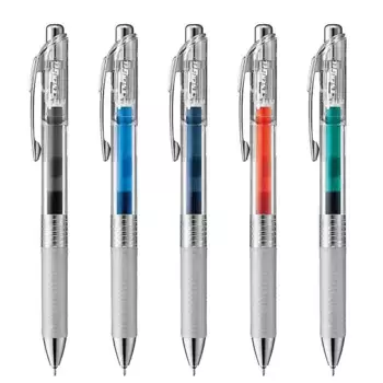 Ручка гелевая автоматическая Pentel "Energel Infree" 0,5 мм, цвет чернил:морская волна