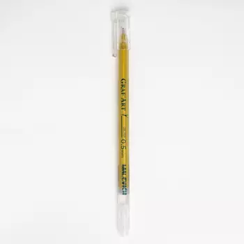 Ручка гелевая Малевичъ 0,5 мм, Золотая